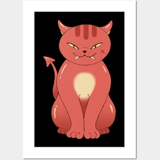 Oni Cat Posters and Art